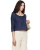Brooke Callahan Brooke Callahan Navy Scoop Top - 2