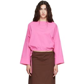 Brooke Callahan Brooke Callahan Pink Cuff Top