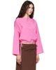 Brooke Callahan Brooke Callahan Pink Cuff Top - 2