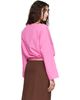 Brooke Callahan Brooke Callahan Pink Cuff Top - 3