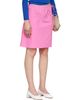 Brooke Callahan Brooke Callahan Pink Straight Midi Skirt - 2