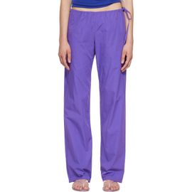 Brooke Callahan Brooke Callahan Purple Tie Lounge Pants