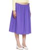 Brooke Callahan Brooke Callahan Purple Tie Midi Skirt - 2