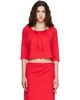 Brooke Callahan Brooke Callahan Red Scoop Top - 1