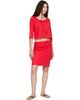 Brooke Callahan Brooke Callahan Red Scoop Top - 4