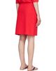 Brooke Callahan Brooke Callahan Red Straight Midi Skirt - 3