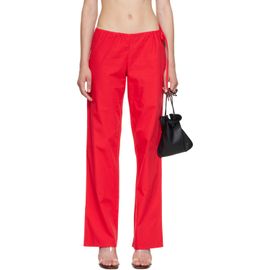 Brooke Callahan Brooke Callahan Red Tie Lounge Pants