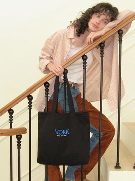 Brookly Work Canvas Bag [Black]