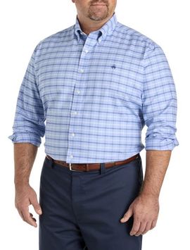Brooks Brothers Brooks Brothers Big & Tall Non-Iron Check Oxford Sport Shirt
