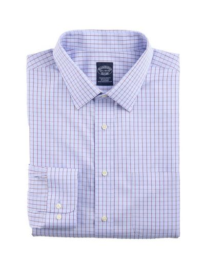 Brooks Brothers Brooks Brothers Big & Tall Non-Iron Glen Plaid Dress Shirt V2