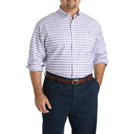 Brooks Brothers Brooks Brothers Big & Tall Non-Iron Triple Windowpane Sport Shirt