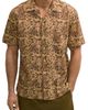 Brooks Brothers Brooks Brothers Block Print Cotton Camp Shirt - 1
