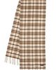 Brooks Brothers Brooks Brothers Camel Hair Grid Plaid Scarf - 2