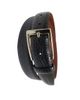 Brooks Brothers Brooks Brothers Crocodile Embossed Leather Belt - 2
