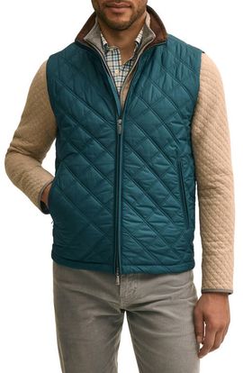 Brooks Brothers Brooks Brothers Diamond Quilted Vest
