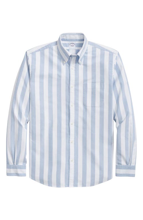 Brooks Brothers Brooks Brothers Friday Regular Fit Regatta Stripe Cotton Button-Down Oxford Shirt