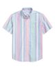 Brooks Brothers Brooks Brothers Friday Regular Fit Stripe Short Sleeve Cotton Poplin Button-Down Shirt - 1