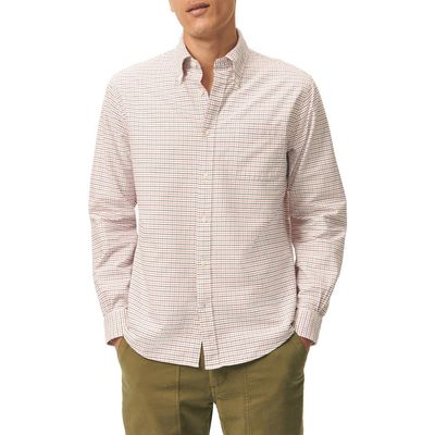 Brooks Brothers Brooks Brothers Friday Tattersall Check Cotton Oxford Cloth Button-Down Shirt