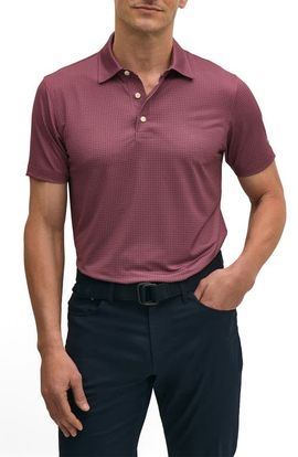 Brooks Brothers Brooks Brothers Performance Microprint Polo