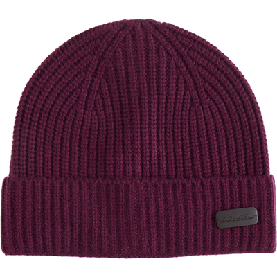 Brooks Brothers Brooks Brothers Pure Cashmere Rib Cuffed Beanie