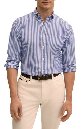 Brooks Brothers Brooks Brothers Stripe Performance Oxford Dress Shirt
