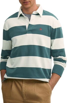 Brooks Brothers Brooks Brothers Stripe Rugby Shirt