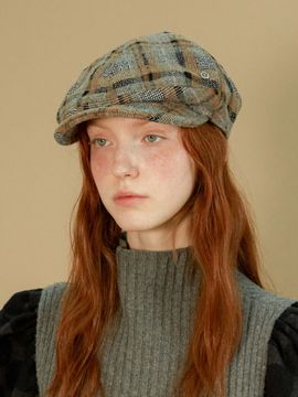Brown Hat Newsboy Cap
