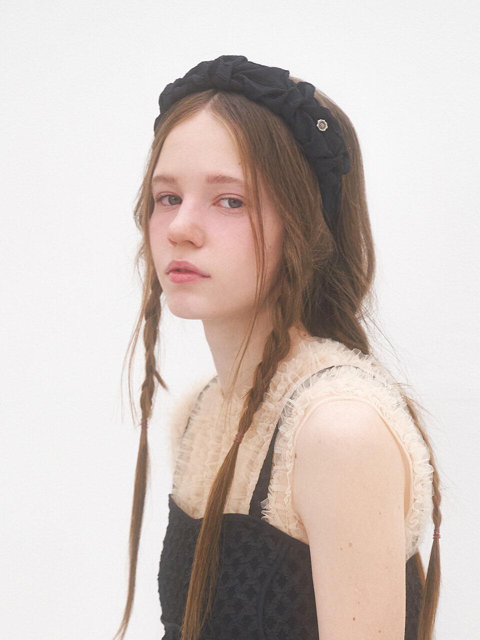 Brown Hat [serre-tete] Noir Hairband
