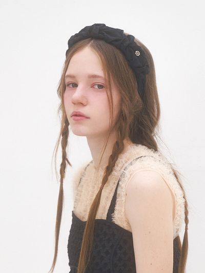 Brown Hat [serre-tete] Noir Hairband