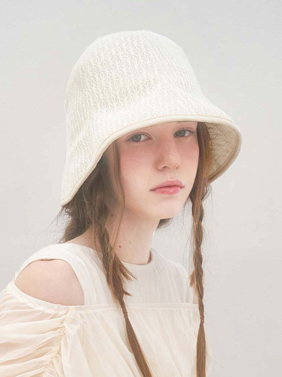 Brown Hat Sophia Hat_Cream