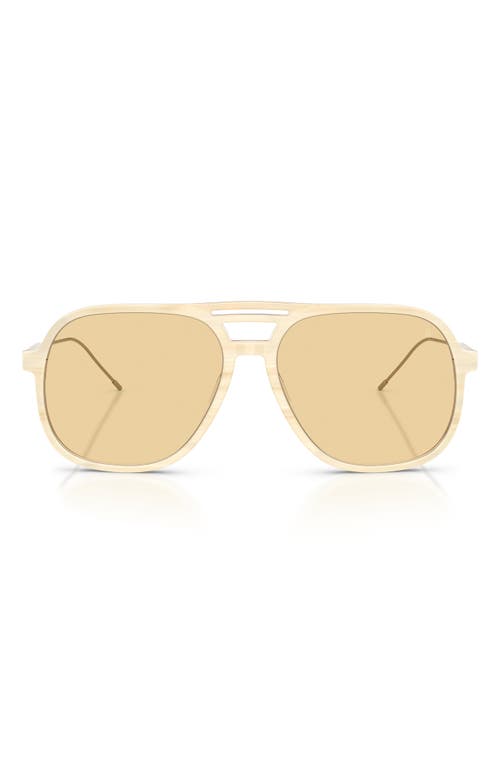 Brunello Cucinelli Brunello Cucinelli 57mm Pillow Sunglasses