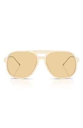 Brunello Cucinelli Brunello Cucinelli 57mm Pillow Sunglasses