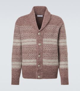 Brunello Cucinelli Brunello Cucinelli Alpaca, cashmere, and wool-blend cardigan