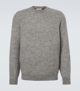 Brunello Cucinelli Brunello Cucinelli Alpaca, cashmere, and wool-blend sweater