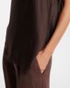 Brunello Cucinelli Brunello Cucinelli Asymmetric silk satin top - 4