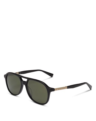Brunello Cucinelli Brunello Cucinelli Aviator Sunglasses, 56mm