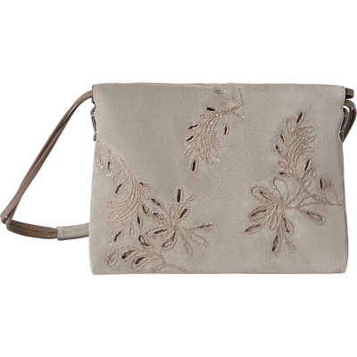 Brunello Cucinelli Brunello Cucinelli BC Duo pouch bag with broderie anglaise