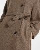 Brunello Cucinelli Brunello Cucinelli Belted herringbone wool-blend coat - 4