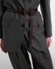 Brunello Cucinelli Brunello Cucinelli Belted wool and cashmere blazer - 4