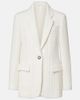 Brunello Cucinelli Brunello Cucinelli Cable-knit cotton blazer - 1