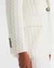 Brunello Cucinelli Brunello Cucinelli Cable-knit cotton blazer - 4