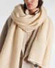 Brunello Cucinelli Brunello Cucinelli Cable-knit mohair scarf - 2