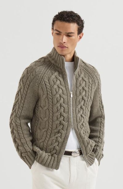 Brunello Cucinelli Brunello Cucinelli Cable knit cardigan