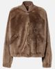 Brunello Cucinelli Brunello Cucinelli Cashmere-trimmed shearling bomber jacket - 1