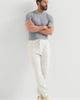Brunello Cucinelli Brunello Cucinelli Cashmere and cotton French terry double cloth trousers with Crête detail and elasticated zipper cuffs - 5