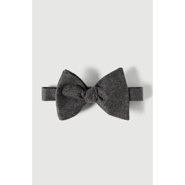 Brunello Cucinelli Brunello Cucinelli Cashmere and silk lightweight flannel bow tie