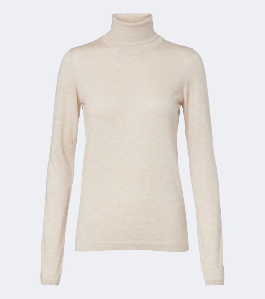 Brunello Cucinelli Brunello Cucinelli Cashmere and silk turtleneck sweater
