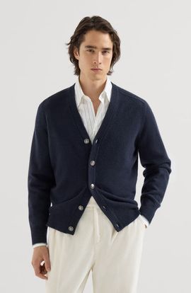 Brunello Cucinelli Brunello Cucinelli Cashmere cardigan with metal buttons
