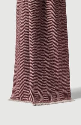 Brunello Cucinelli Brunello Cucinelli Cashmere chevron scarf