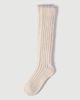 Brunello Cucinelli Brunello Cucinelli Cashmere chiné rib knit socks - 1